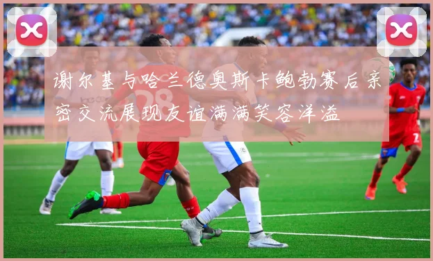 谢尔基与哈兰德奥斯卡鲍勃赛后亲密交流展现友谊满满笑容洋溢